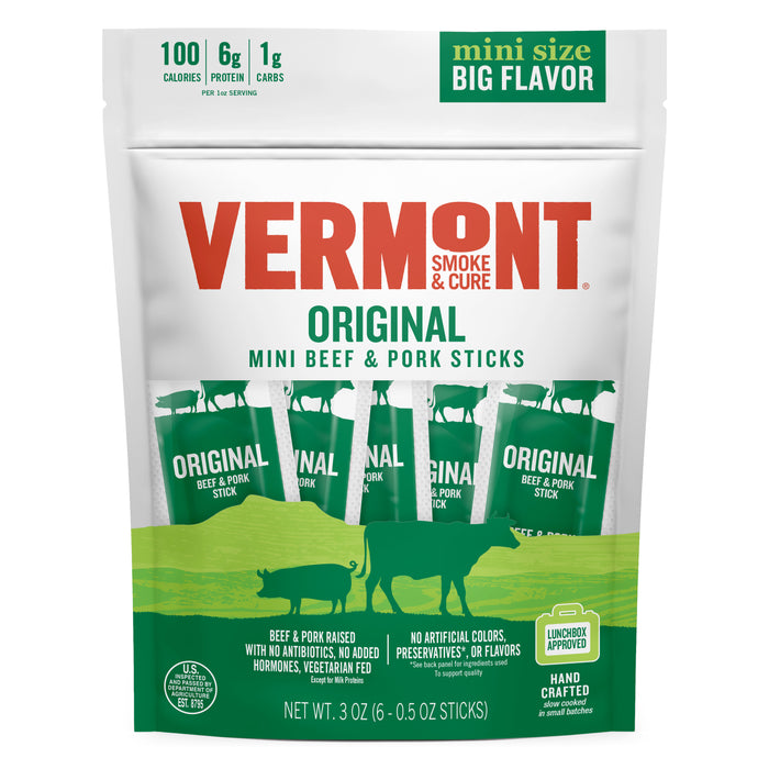 Original Beef & Pork Stick Minis (3 oz, pack of 8)