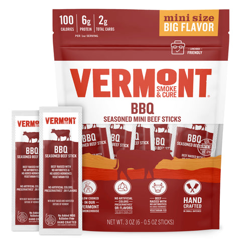BBQ Beef Stick Minis (3 oz, pack of 8)