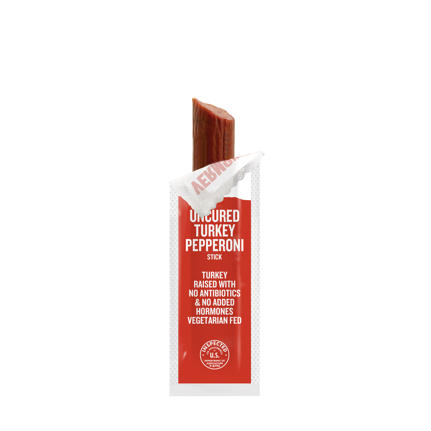 Uncured Turkey Pepperoni Stick Minis (3oz) VT Smoke & Cure