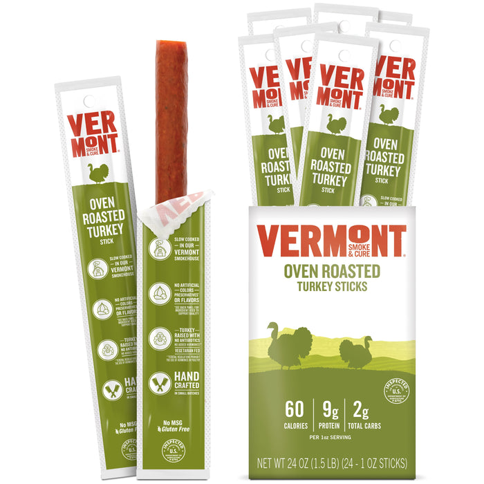 Oven Roasted Seasoned Turkey Sticks 1oz (24 count)