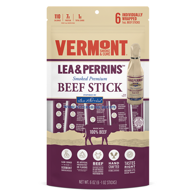 LEA & PERRINS™ Inspired Smoked Premium Beef Sticks, 1oz, (6ct)