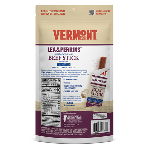 LEA & PERRINS™ Inspired Smoked Premium Beef Sticks, 1oz, (6ct)