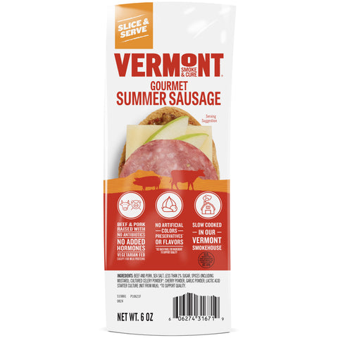 Uncured Summer Sausage 6oz